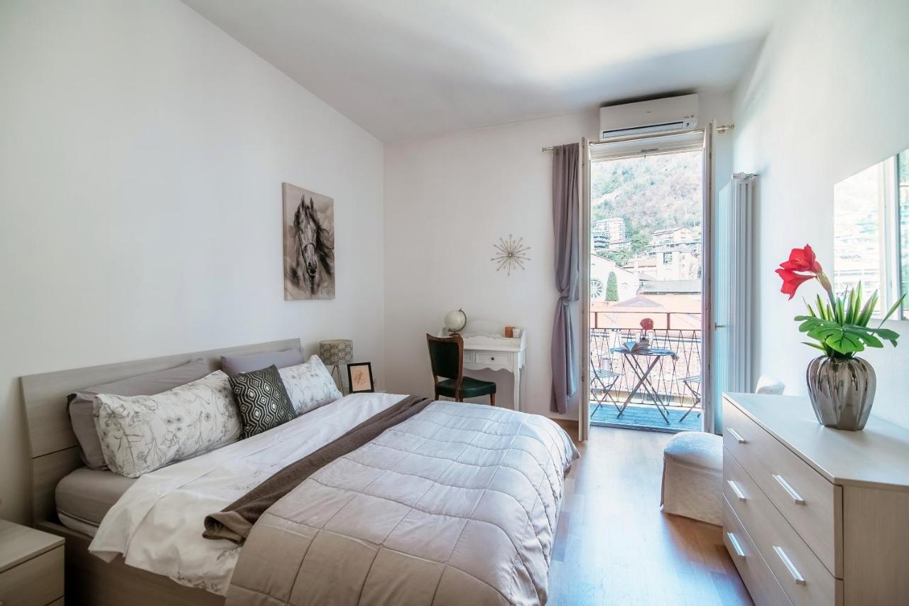 Anna'S Home Super Cozy Flat, With A/C, High Speed Wifi, Near The Lake And Public Transport Como Eksteriør billede